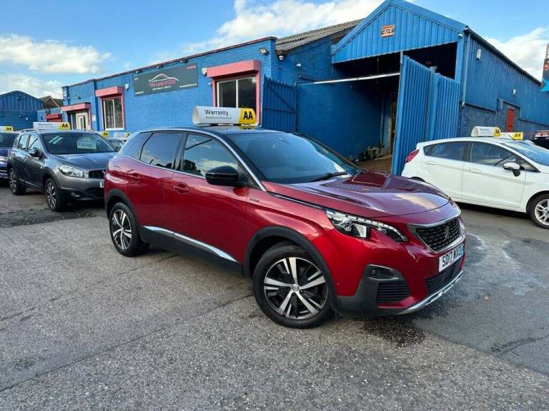 2017 Peugeot 3008 1.6 BlueHDi GT Line SUV 5dr Diesel EAT Euro 6 (s/s) (120 ps) HATCHBACK Diesel A...