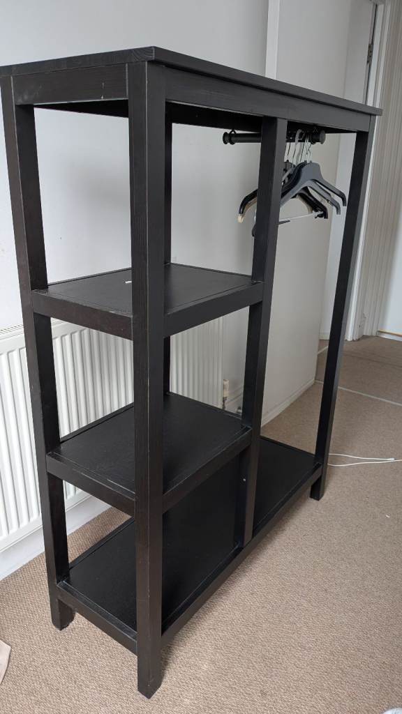 Open wardrobe