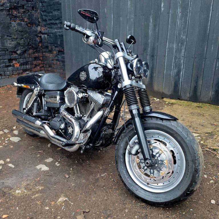 2009 Harley-Davidson DYNA FAT BOB FXDF Vivid Black Cruiser Petrol Manual