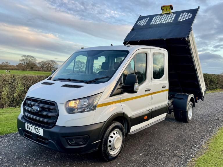 FORD TRANSIT 2.0 Transit Leader Double CAB Tipper Twin Wheel L3 2.0L EcoBlue 130