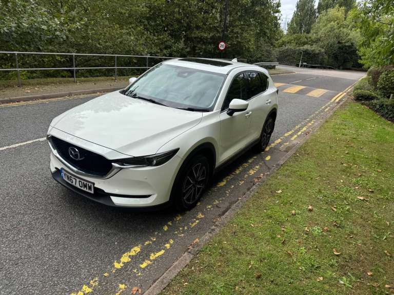 2018 Mazda CX-5 2.2d 175 Sport, Automatic, Sunroof, Ulez, White