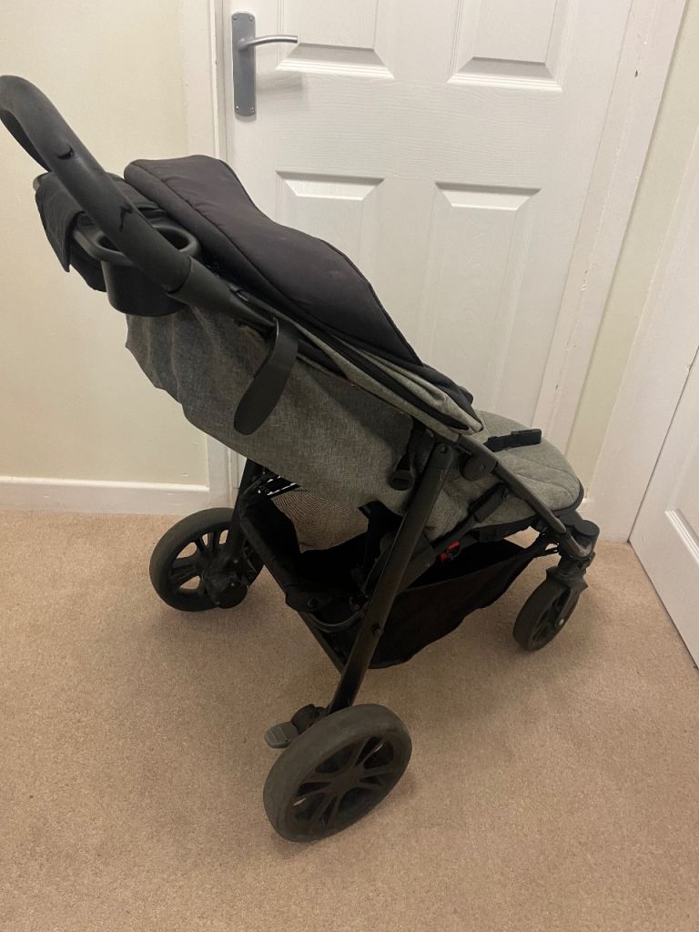 Black Grey Joie Pram Stroller