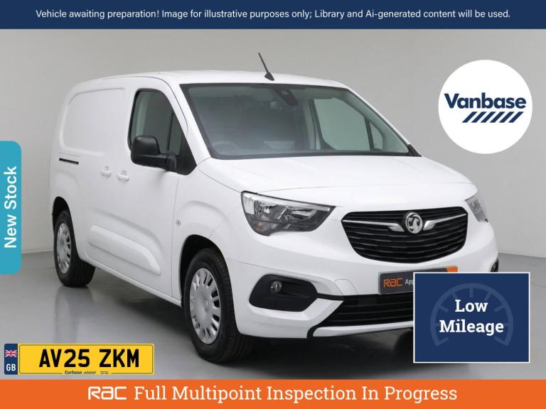 2025 Vauxhall Combo Electric 2300 50kWh Pro Panel Van 6dr Electric Auto L2 (7.4kW Charger) (136 p...