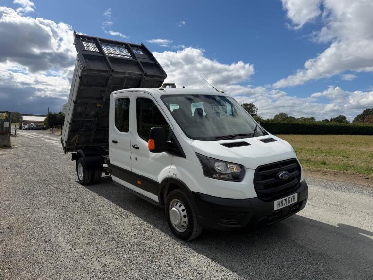 Ford Transit 2.0 350 EcoBlue Leader Double Cab tipper 4dr Diesel Manu... 2021/71