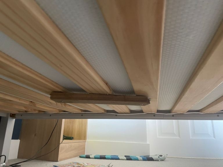 John Lewis bed frame plus EVE mattress