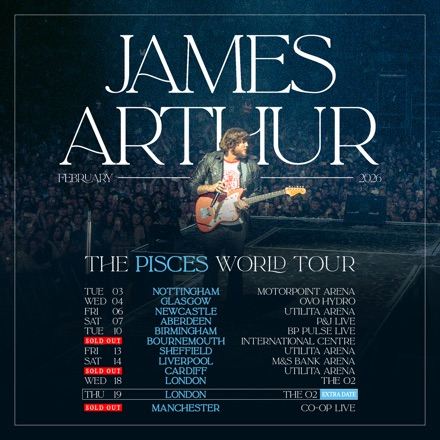 James Arthur Tickets