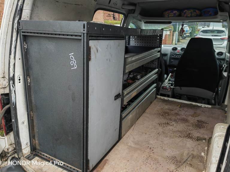 Van racking Storage shelving Units 