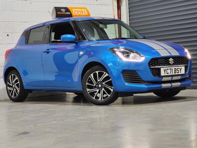 SUZUKI SWIFT; HYBRID; APPLE &amp; ANDROID CAR PLAY; BLUE; ULEZ COMPLIANT;-5 DOOR;