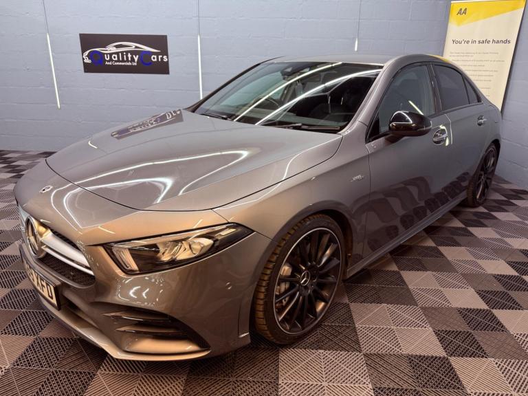 2019 Mercedes-Benz A-Class 2.0 A35 AMG (Premium) SpdS DCT 4MATIC Euro 6 (s/s) 4dr SALOON Petrol A...