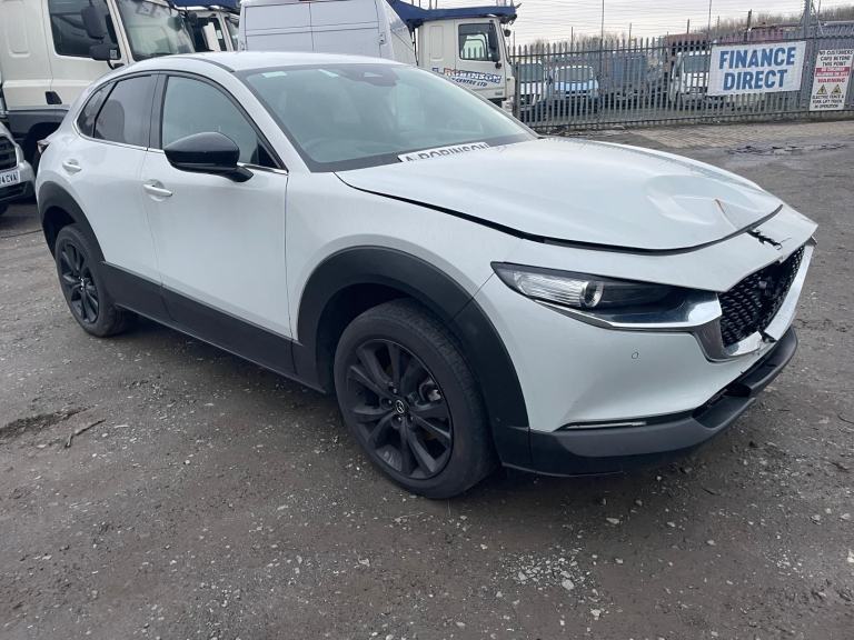 2025 MAZDA CX-30 HOMURA MHEV AUTO accident damaged salvage