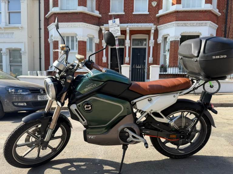 Super SOCO TC1500 electric motorbike, 2020, great condition