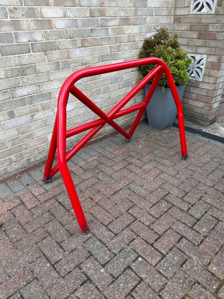 Vauxhall Astra h vxr half roll cage weld in 