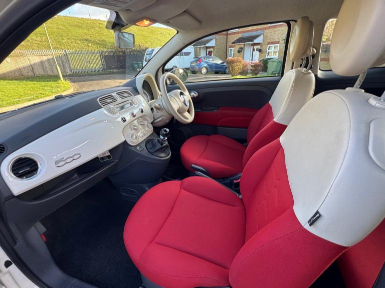 2012 Fiat 500 1.2 Pop 3dr [Start Stop] HATCHBACK Petrol Manual