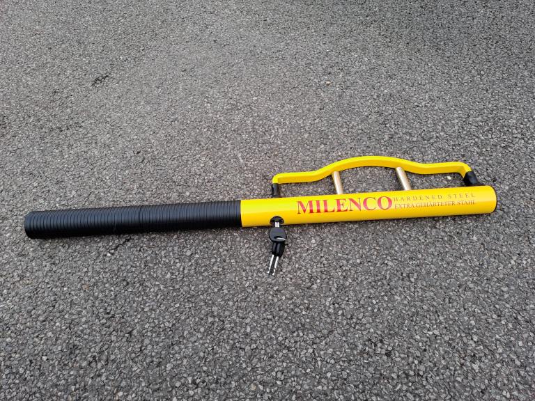 Milenco High Security steering wheel lock