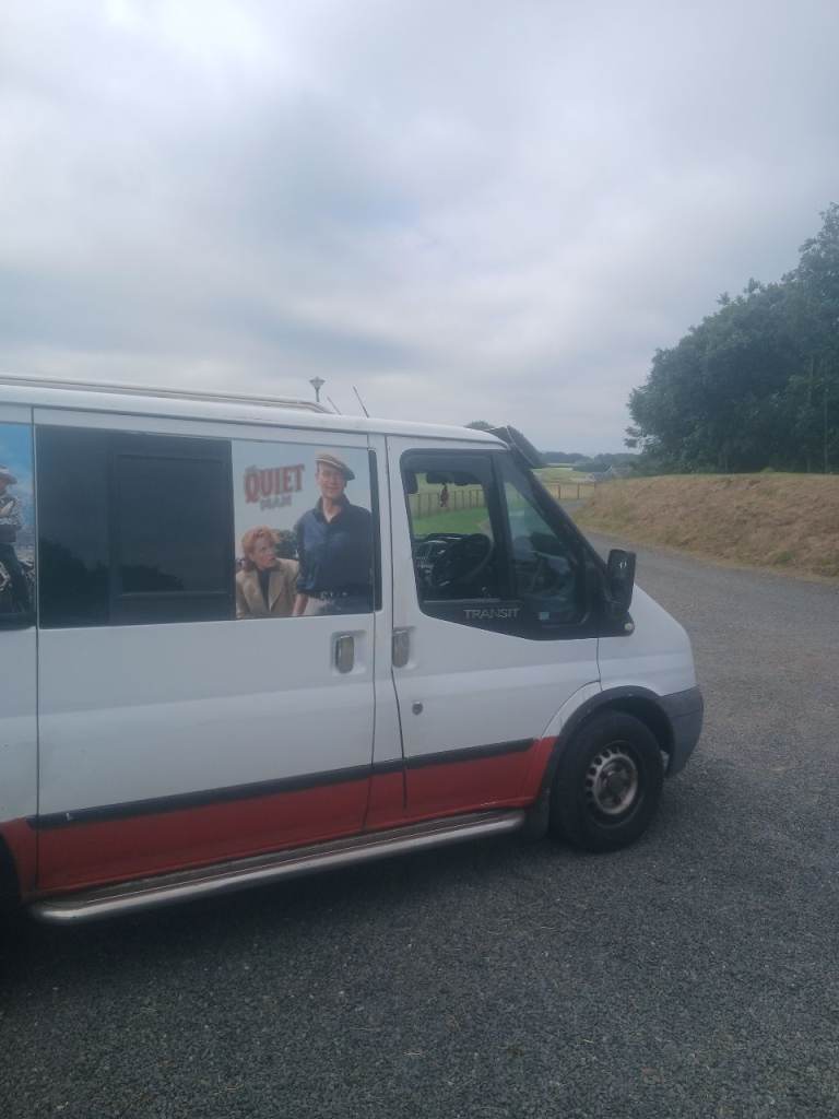 Van and caravan 