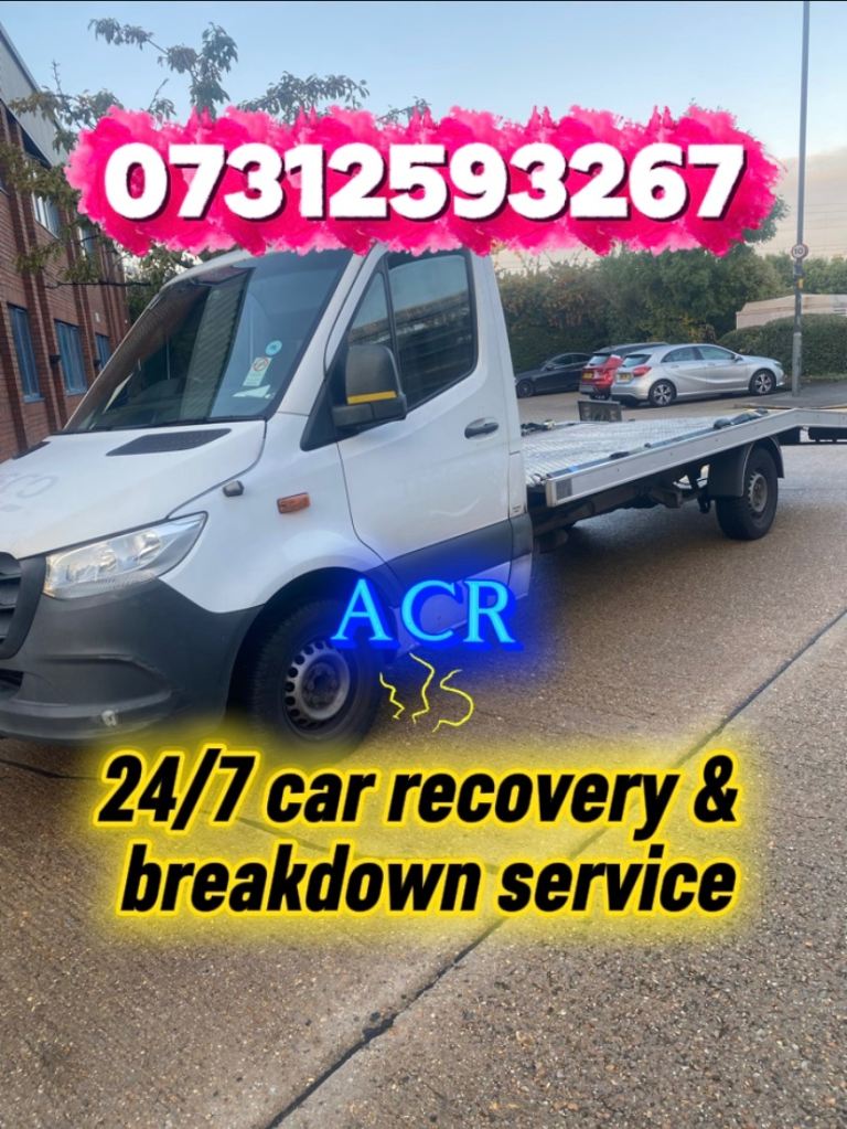 24/7 Car Recovery & Breakdown Service LONDON & UK 