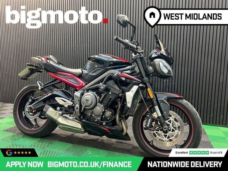 2021 21 TRIUMPH STREET TRIPLE 765 R FINANCE SPECIALISTS APPLY NOW