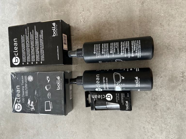 Bolle Cleaning Wipes and Anti-Fog Spray