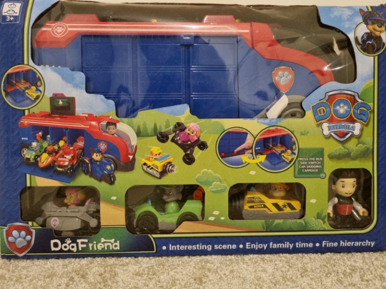 Paw patrol set gift kids new
