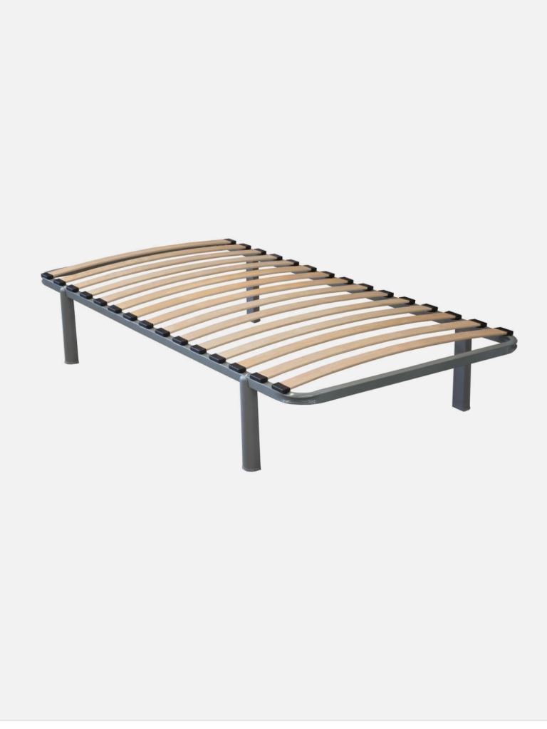 Static Caravan Single Bed Fixed Legs - 6ft X 3ft Caravan Bed Frame