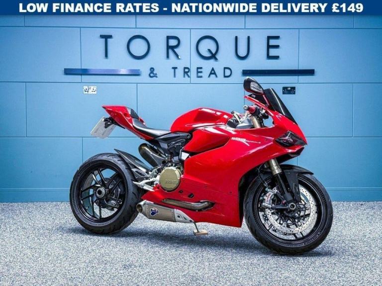 2013 63 DUCATI 1199 PANIGALE 1199 ABS SUPER SPORTS - LOW MILES - TERMI EXHAUST