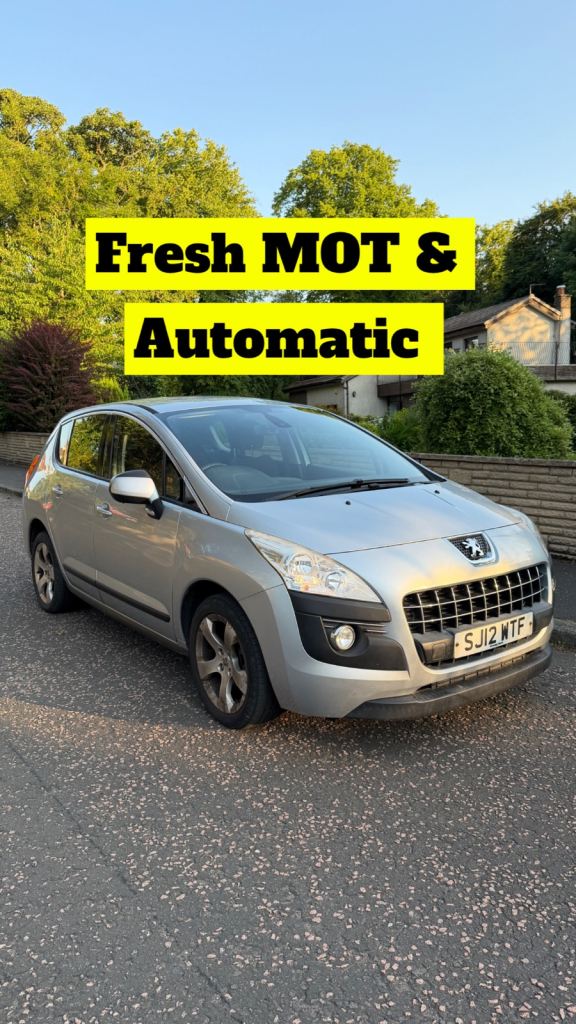 Peugeot, 3008, Hatchback, 2012, Semi-Auto, 1560 (cc), 5 doors