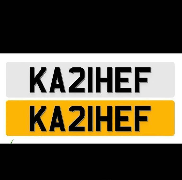 Kashef dvla reg