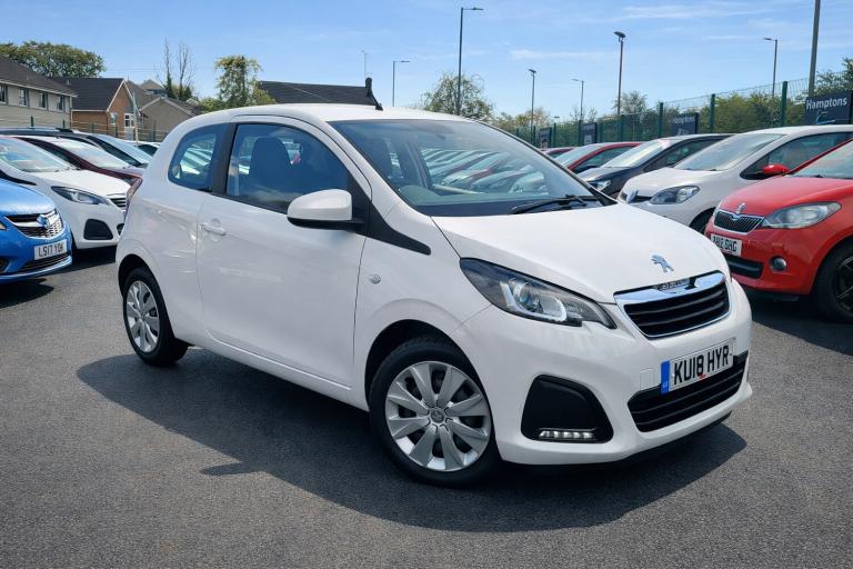 2018 Peugeot 108 1.0 72 Active 3dr HATCHBACK Petrol Manual