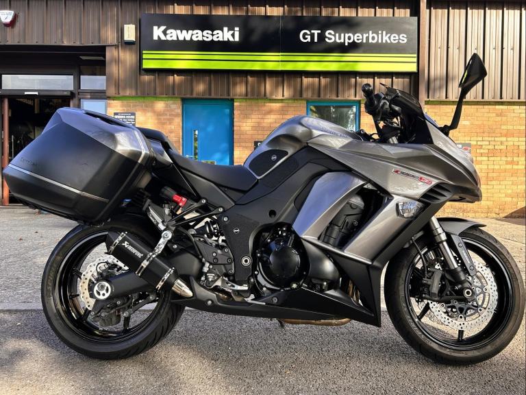 2014 Kawasaki ZX 1000 LEF Z1000SX TOURER GREY MOTORCYCLE