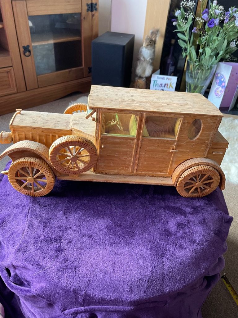 Collectable -matchstick vintage car