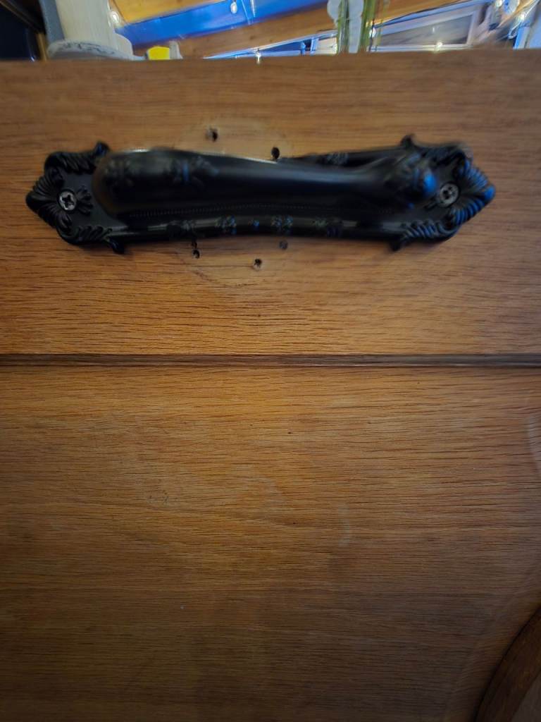 FREE Wooden Internal Oak Door with Sliding Barn Door Hardware for Sale