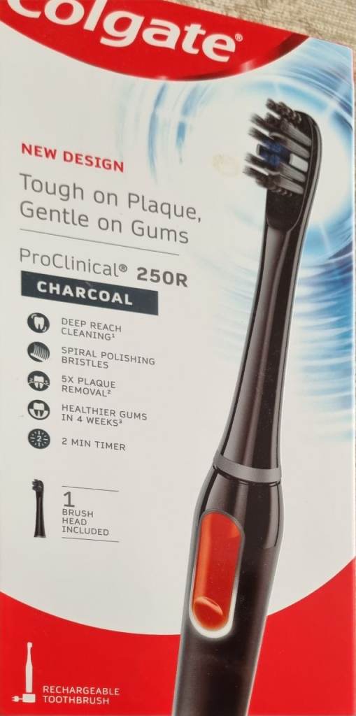 Colgate Proclinical 250R Whitening Rechargeable Electric Toothbrush - BRAND NEW - SEALED