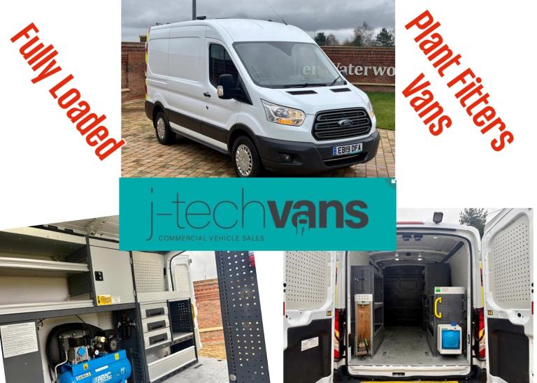 2019 Ford Transit 2.0 TDCi T350 130ps L2 H2 Van ***Workshop /  Agri Fitters Van*** PANEL VAN Dies...