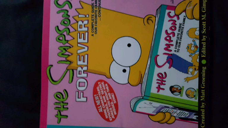 1999 The Simpsons Forever (continued) paperback