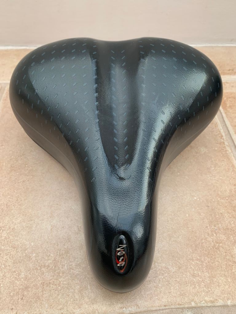 Retro Selle Italia Zeta Gel Bicycle Saddle (Excellent Condition)