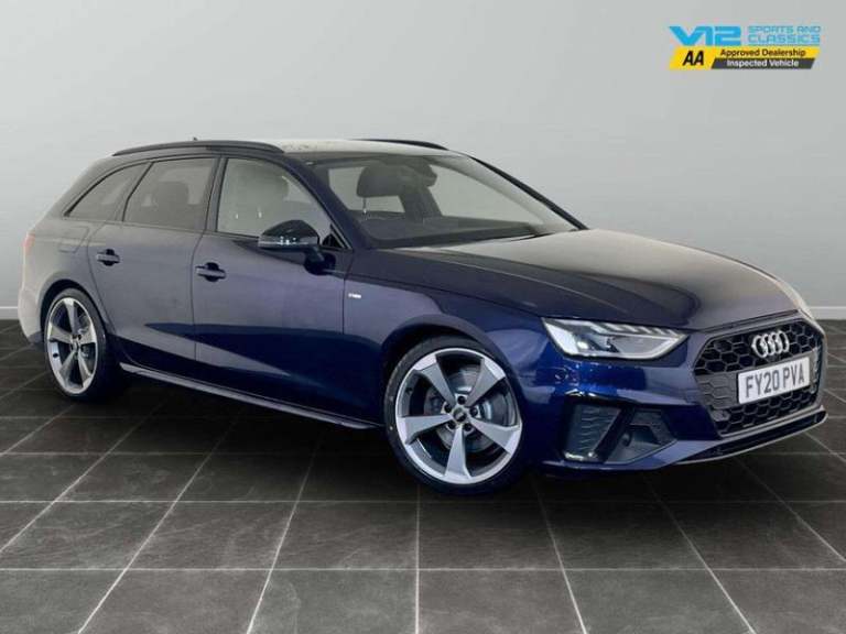 2020 Audi A4 Avant 2.0 TFSI 40 Black Edition S Tronic Euro 6 (s/s) 5dr Automatic Estate Petrol Au...