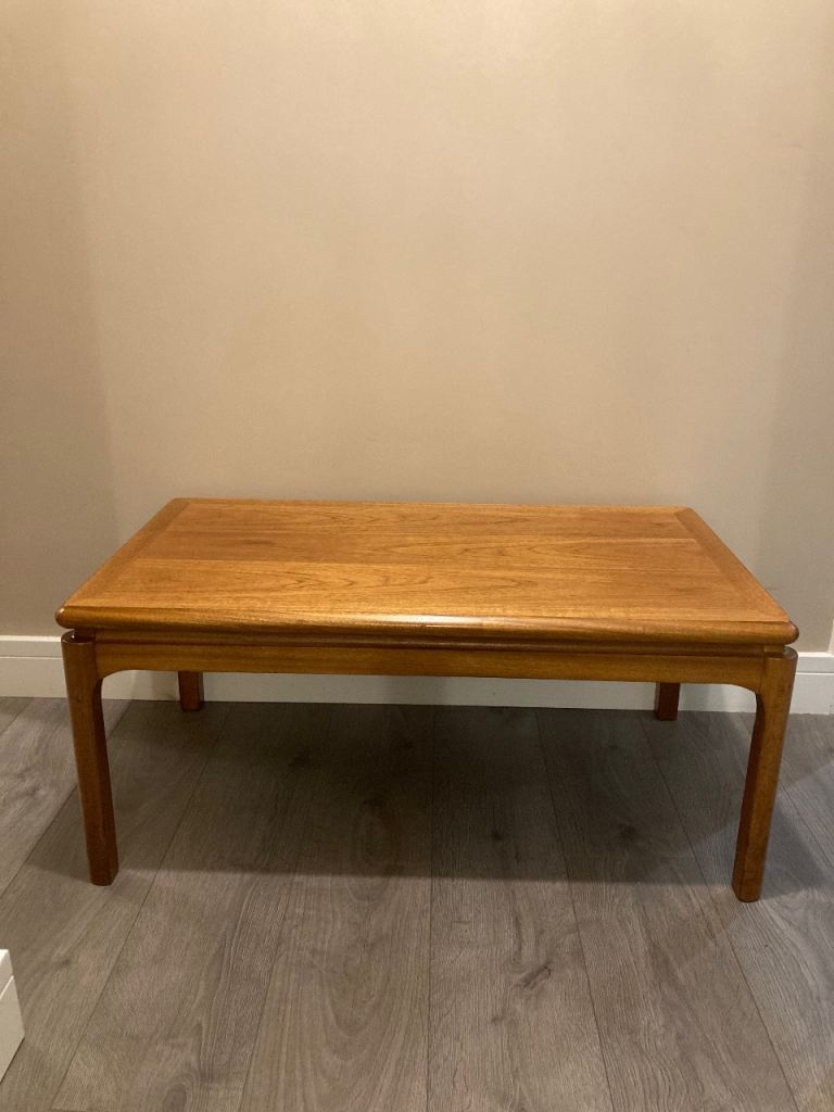 Nathan mid century vintage coffee table