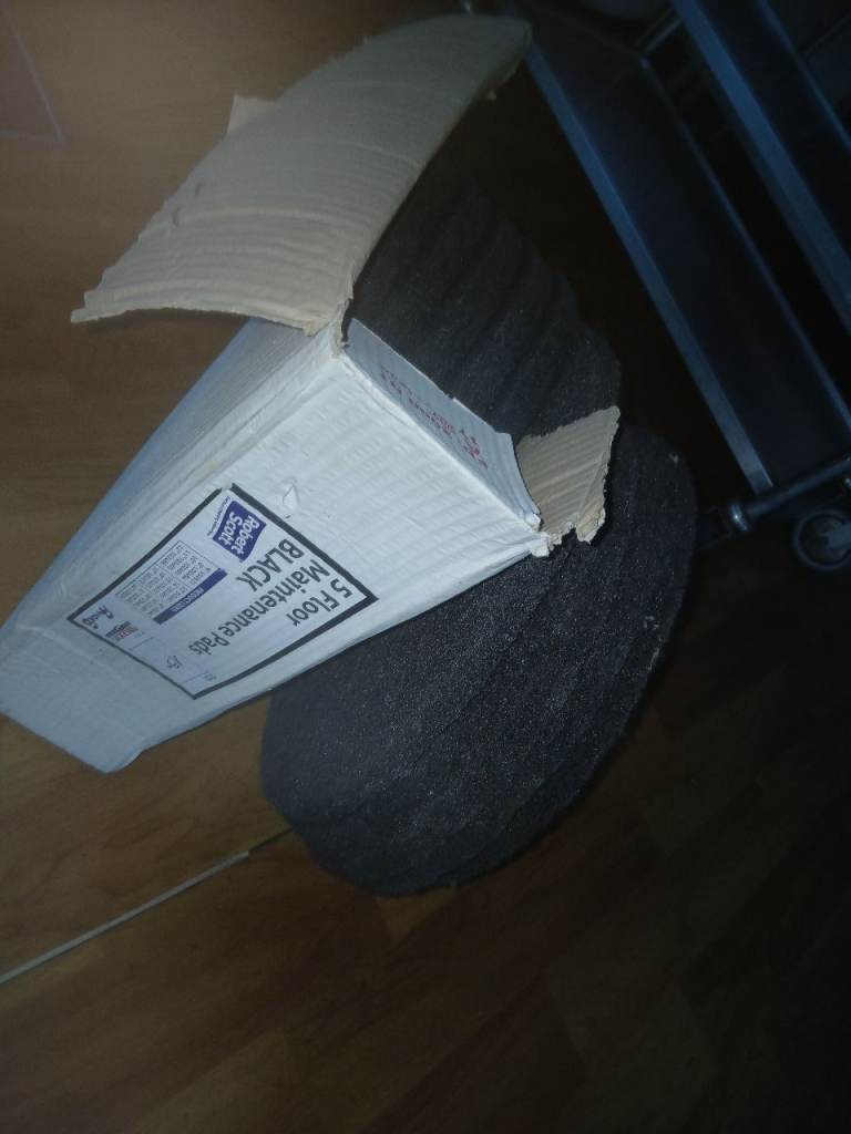 Floor maintenance pads