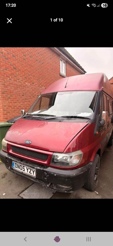 Ford, TRANSIT, Panel Van, 2005, Manual, 1998 (cc)