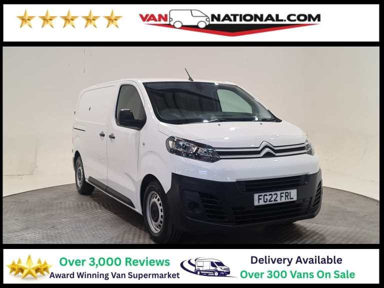 2022 Citroen Dispatch 1000 1.5 BlueHDi 100 Van Enterprise Pro PANEL VAN DIESEL Manual