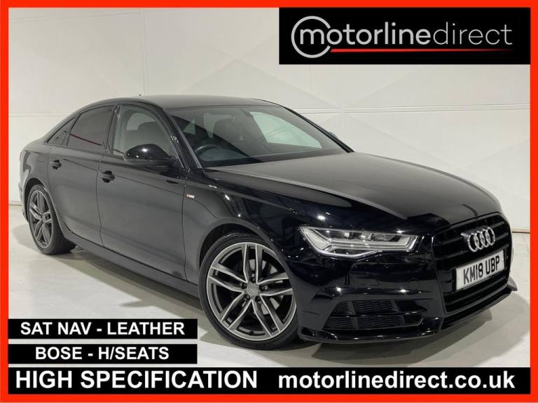 2018 Audi A6 Saloon 2.0 TDI ultra Black Edition Saloon 4dr Diesel S Tronic Euro 6 (s/s) (190 ps S...