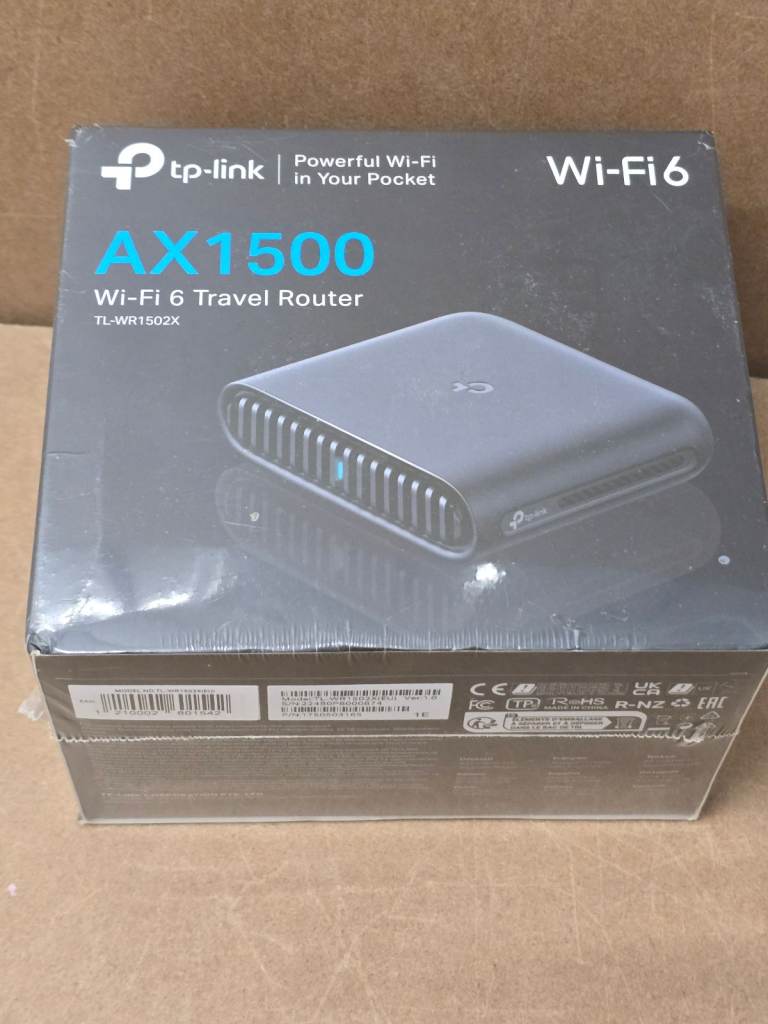 TP-Link AX1500 Wi-Fi 6 Travel Router – Brand New