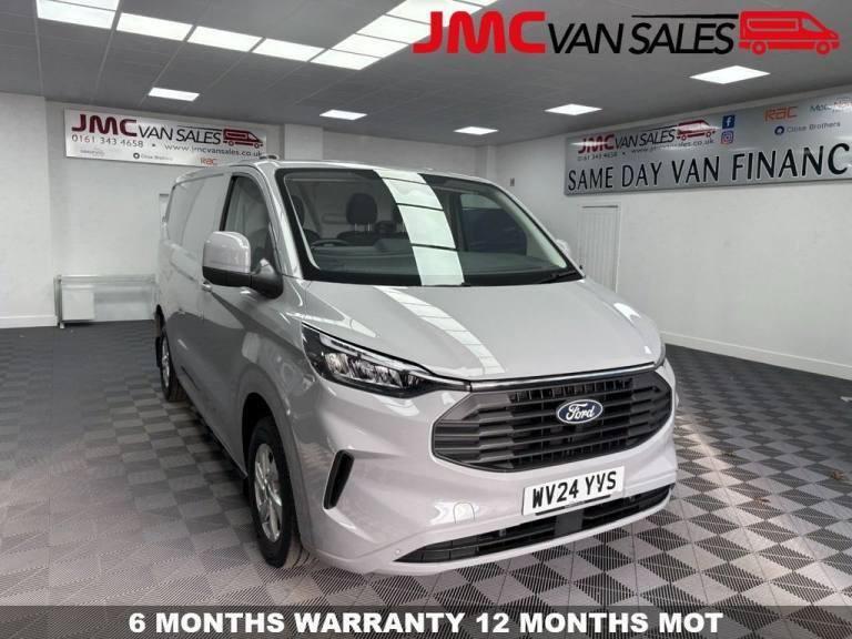 2024 24 FORD TRANSIT CUSTOM 2.0 300 ECOBLUE LIMITED MANUAL L1H1 SWB 136BHP BEST 