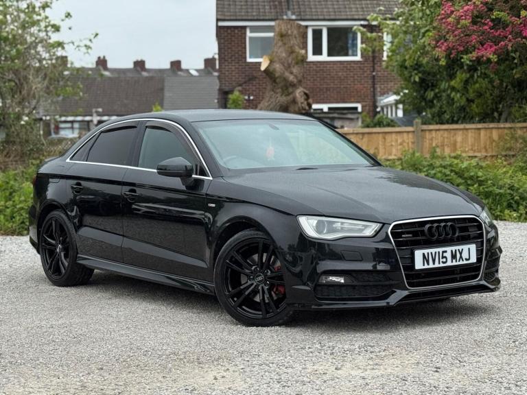 2015 Audi A3 2.0 TDI S line S Tronic quattro Euro 6 (s/s) 4dr SALOON Diesel Automatic