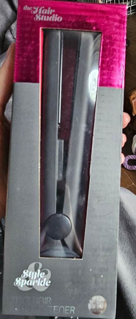 NEW The Hair Studio Style & Sparkle Hair Straightener