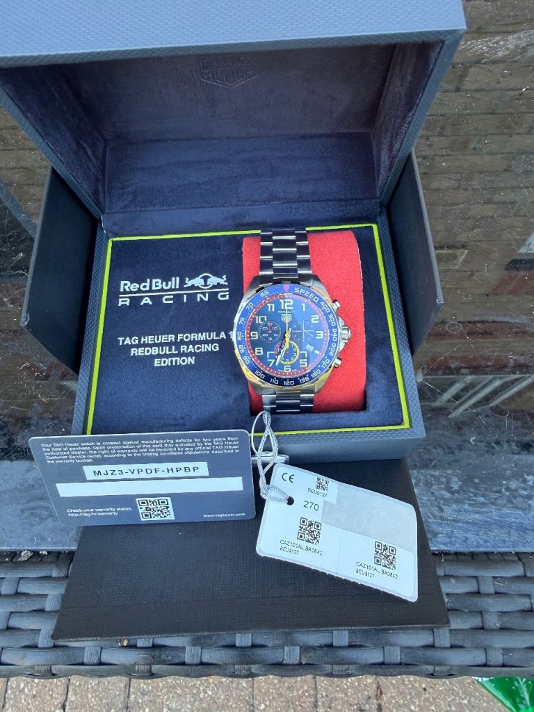TAG Heuer Formula 1 Red Bull Racing Edition Watch – New