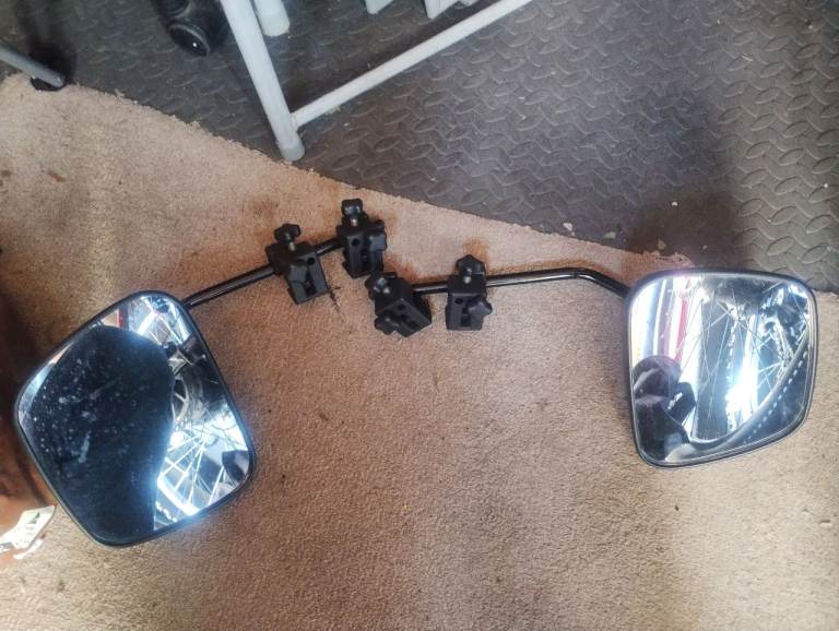 Milenco grand towing mirrors and winter wheels