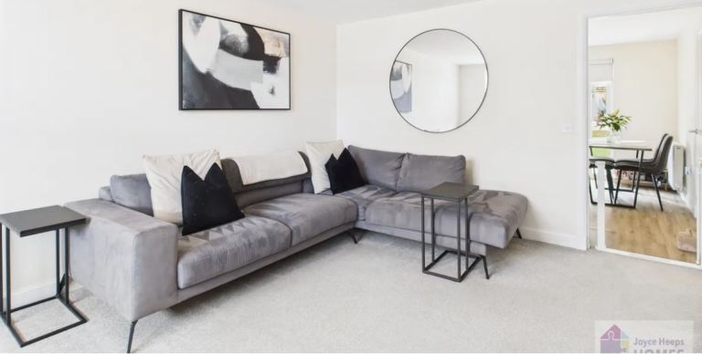 DFS grey lexia sofa couch 