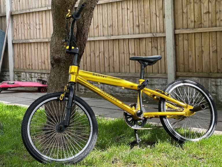 Bulldog bullion BMX gold/chrome 