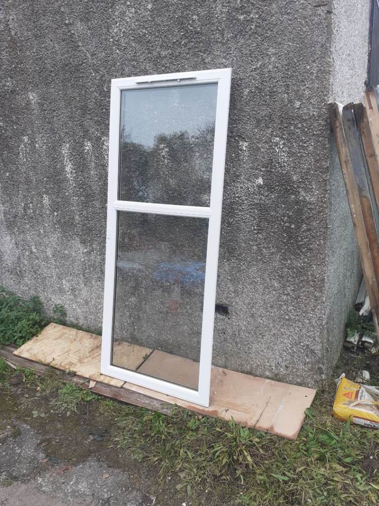 5 large pvc double glazed windows as new condition